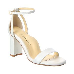 Sarah Flint Leather Sandal, White